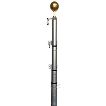 PERFECTPATIO 21 ft. Telescopic Liberty Pole PE2187381